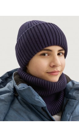 Комплект шапка и снуд 12з16525 неви
