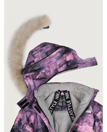 Костюм 7з4025 сухая роза/графит