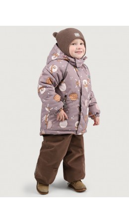 Костюм 7з0225 капучино/орех