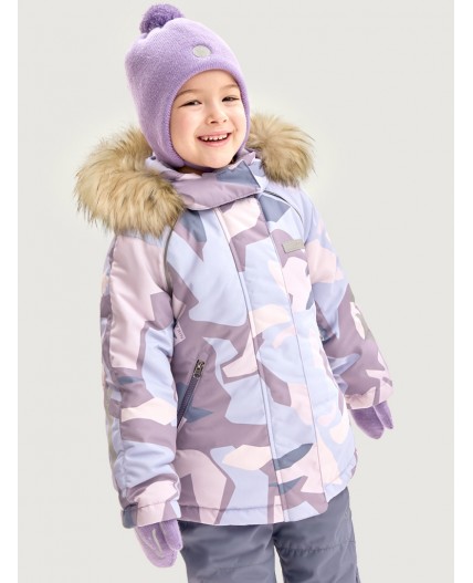 Костюм 7з1225 лаванда/инжир