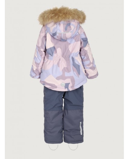 Костюм 7з1225 лаванда/инжир