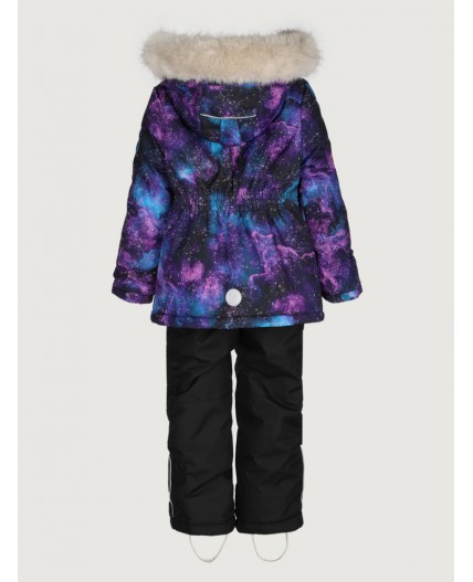 Костюм 7з4025 цикламен/черный