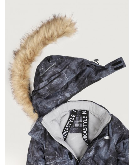 Костюм 7з3725 графит/черный