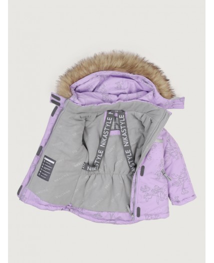 Костюм 7з0825 лаванда/инжир