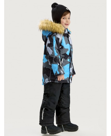 Костюм 7з1125 голубой/черный