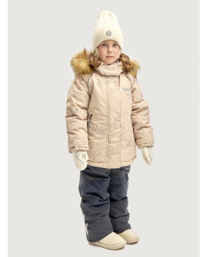 Костюм 7з0825 латте/серый