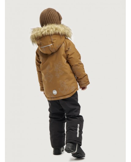 Костюм 7з0725 кэмел/черный