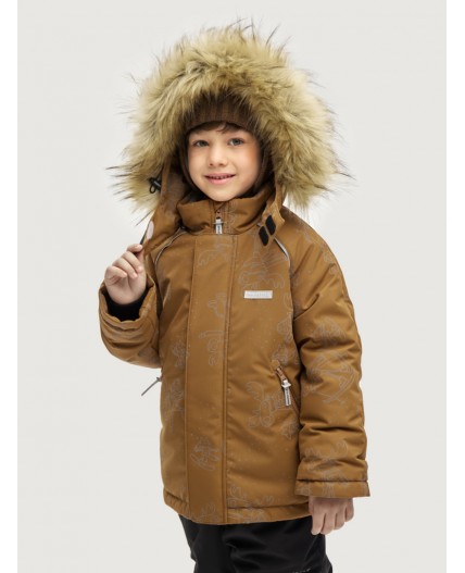 Костюм 7з0725 кэмел/черный