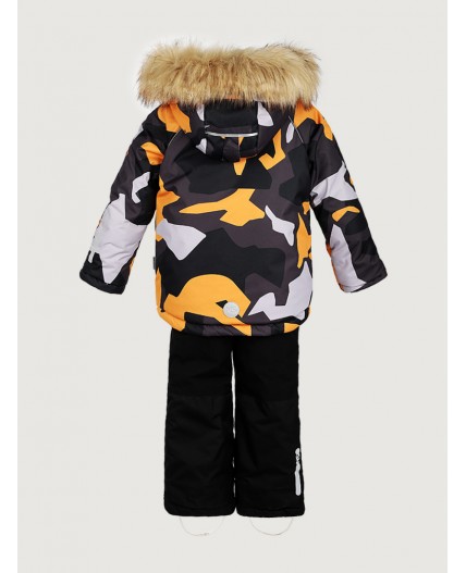 Костюм 7з1125 горчица/черный