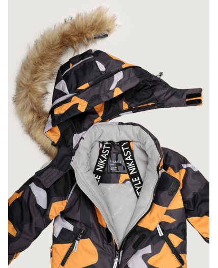 Костюм 7з1125 горчица/черный