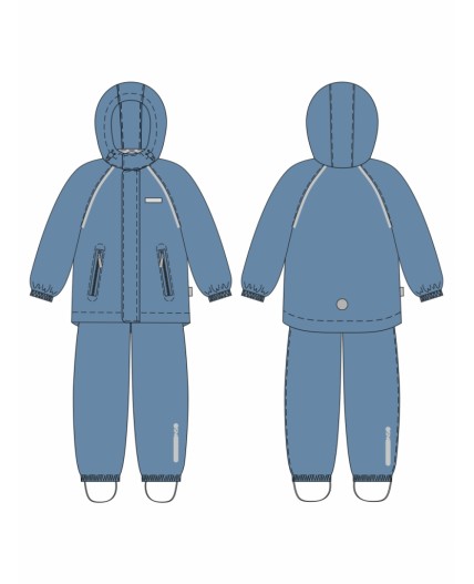 Костюм 7з0225 джинс