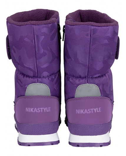 Ботинки 16з12224 фиолетовый