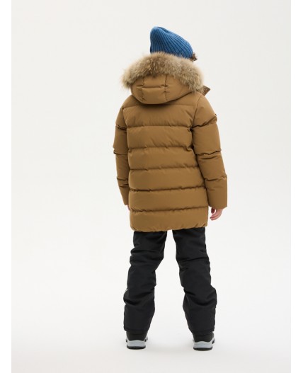 КУРТКА пуховая 4з8124 кэмел
