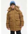КУРТКА пуховая 4з8124 кэмел