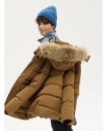 КУРТКА пуховая 4з8124 кэмел