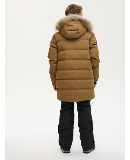 КУРТКА пуховая 4з8324 кэмел