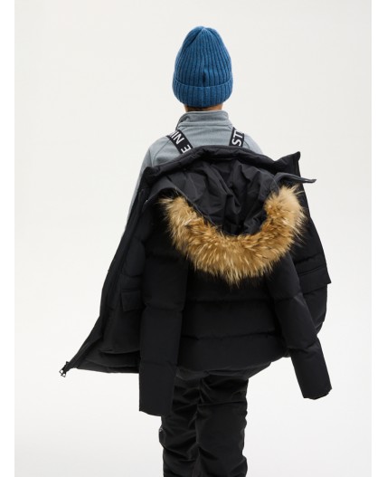 КУРТКА пуховая 4з8124 черный