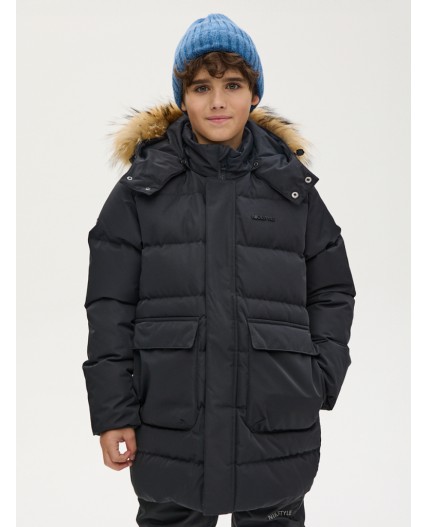 КУРТКА пуховая 4з8124 черный