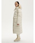 ПАЛЬТО пуховое 6з9424 молоко