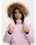 ПАЛЬТО пуховое 6з9224 розовый