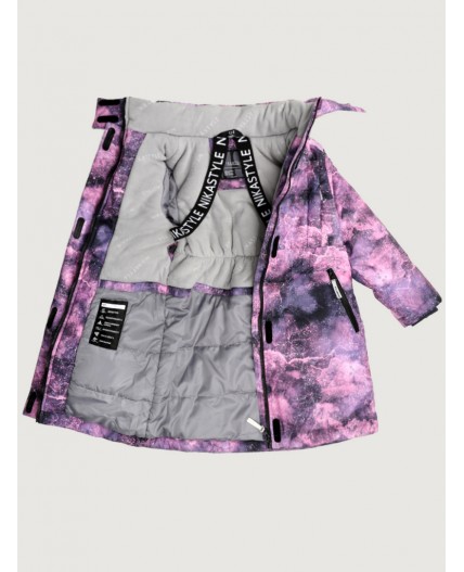 Пальто 6з4825 сухая роза