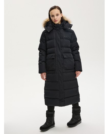 ПАЛЬТО пуховое 6з9424 черный