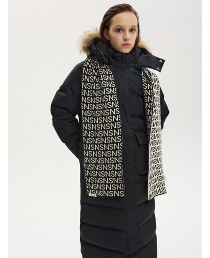 ПАЛЬТО пуховое 6з9424 черный