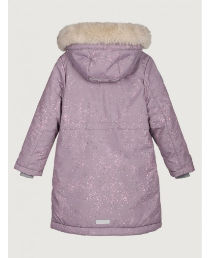 Пальто 6з4825 орхидея/розовый