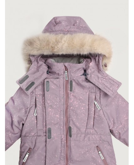 Пальто 6з4825 орхидея/розовый