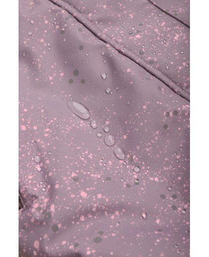 Пальто 6з4825 орхидея/розовый