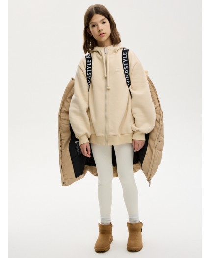 ПАЛЬТО пуховое 6з9224 беж