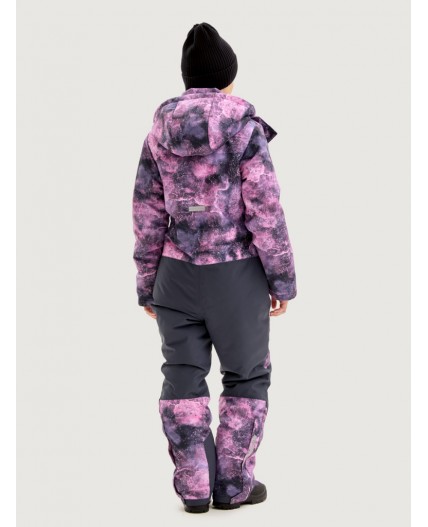Комбинезон 8з3825 сухая роза/графит