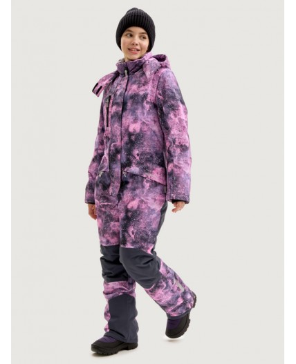 Комбинезон 8з3825 сухая роза/графит