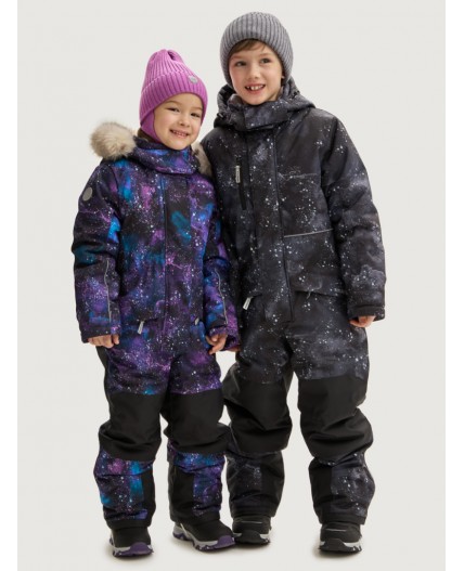 Комбинезон 8з3525 графит/черный