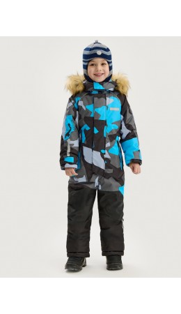 Комбинезон 8з0925 голубой/черный