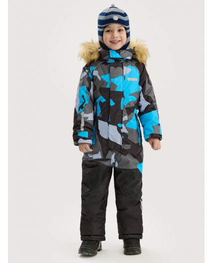 Комбинезон 8з0925 голубой/черный