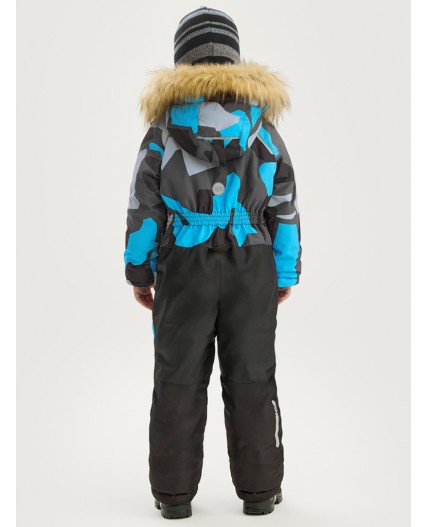 Комбинезон 8з0925 голубой/черный