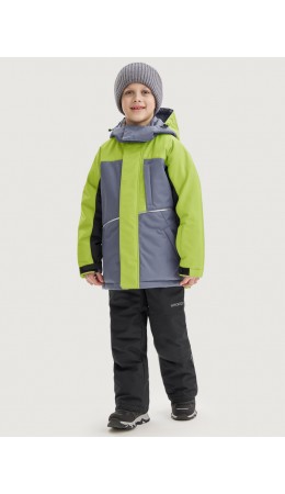 Костюм 7з5525 салат/черный