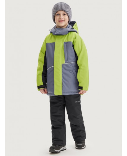 Костюм 7з5525 салат/черный