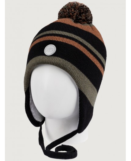 Шапка 11з15425 черный/полынь