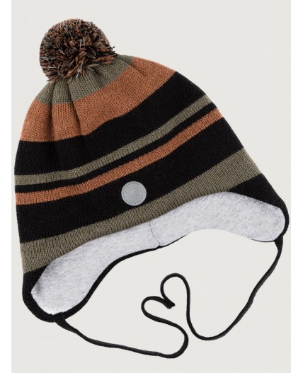 Шапка 11з15425 черный/полынь