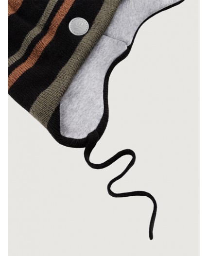 Шапка 11з15425 черный/полынь