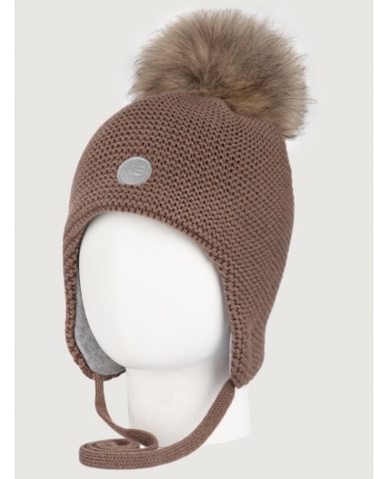 Шапка 11з15525 кофе
