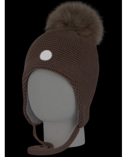 Шапка 11з15525 кофе