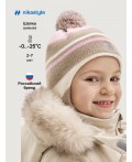 Шапка 11з15425 беж/светло-розовый
