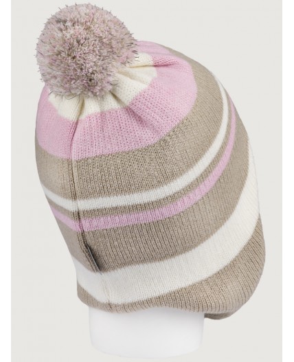 Шапка 11з15425 беж/светло-розовый