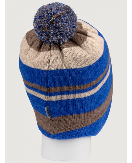 Шапка 11з15425 электрик/кофе