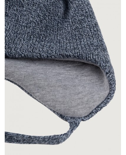 Шапка 11з15425 серо/голубой