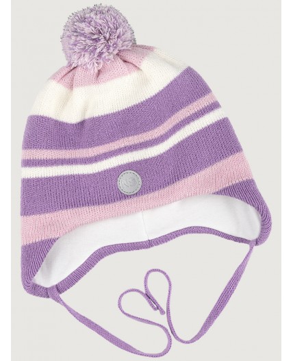 Шапка 11з15425 фиалка/светло-розовый
