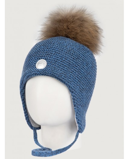 Шапка 11з15525 джинсовый